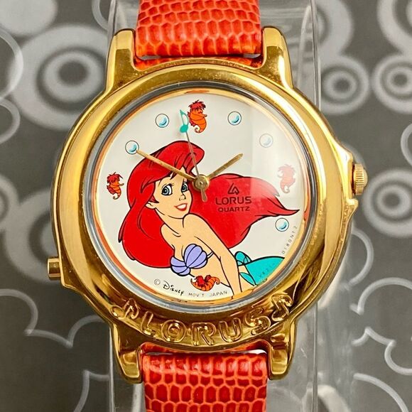 Vintage Disney x Lorus by Seiko Ariel The Little Mermaid Animated Musical Watch - Picture 5 of 17